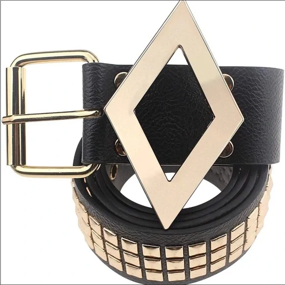 NIB NWT Spell Bull Head Belt M/L SOLID Leather Belt With Bull Head Buckle. Western Cowboy  main image 4